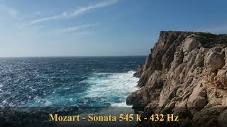 Mozart - Sonata 545 k - 432 Hz