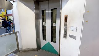 【日立】西武新宿線 鷺ノ宮駅の改札外エレベーター　HITACHI Elevator