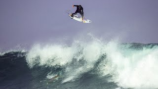 CHASING WAVES IN BETWEEN HEATS |  Leonardo Fioravanti surfing in Australia