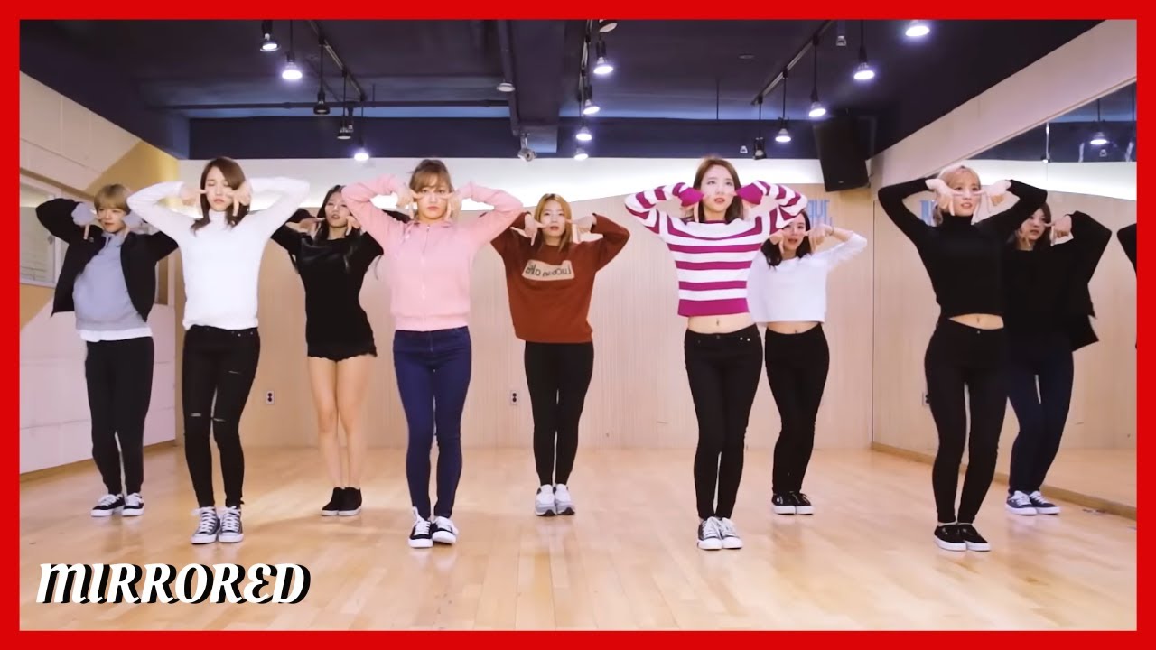 Twice Tt Dance Practice Mirrored Youtube