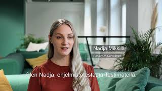 Testimate Oy - Nadjan uratarina