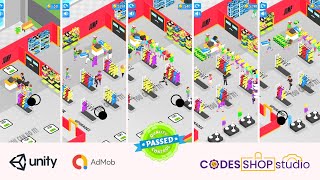 Outlets Rush 3D Idle Tycoon Game Unity Source Code
