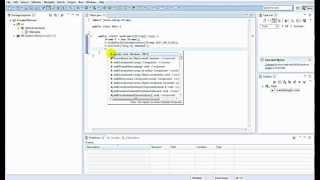 Java creating a pong game in Eclipse - Part 1 (JFrame)
