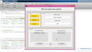 MATLAB code of AES and RSA Encryption and Decryption Comparison