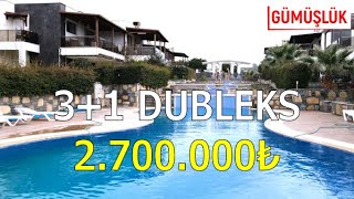 Bodrum Gümüşlük Köy İçinde Satılık Dubleks Ev