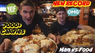 AUSTRALIAN CHICKEN PARMIE FOOD CHALLENGE!! Moose's Down Under Vancouver