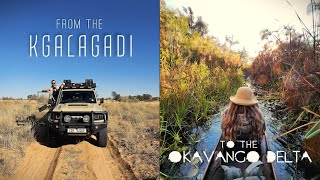 From the Kgalagadi to the Okavango Delta | BOTSWANA | VLOG 1