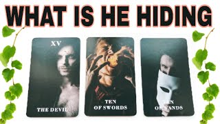 🌺WHAT IS HE HIDING RIGHT NOW🌺TAROT🌺PICK A CARD🌺