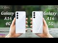 Samsung Galaxy A16 4G vs Samsung Galaxy A16 5G