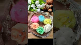 Cotton Candy Colorful Rose Chocolate Cake🍰😋 #shorts #cartoon #spicyfoodcorner