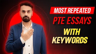 Most Repeated 25 PTE Essays \u0026 Keywords | PTE Writing Essay Tips | VLE