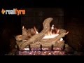 Peterson Real Fyre Coastal Driftwood Log Set, Shown With the G45 Burner