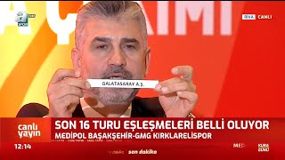 Galatasaray'ın Ziraat Türkiye Kupasındaki Rakibi Belli Oldu