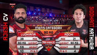 Siddhant Kathuria vs Ajesh CV | Kochi KD's vs Ludhiana Lions | Full Match | Pro Panja League | 2023