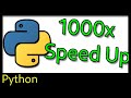 Make Python 1000x Faster With One Line 🐍 ⏩ (Numba Tutorial)