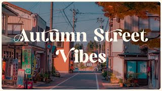 Autumn Street Vibes 🍁 Study With Me in Japan Lofi Mix for Focus and Motivation