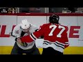 nhl hockey fight patrick maroon blackhawks vs. nicolas hague golden knights