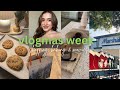 VLOG🎄cozy & productive days,christmas shopping, cozy nights, spending time alone