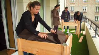 SOS JARDIN - Aménagement d'une terrasse bétonnée