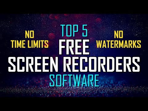 Top 5 Best FREE SCREEN RECORDING Software (2020-2021) A Technology Use ...