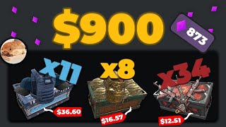 $900 start on RustClash..... (BIG BATTLES)