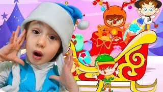 Five Little Elves | Christmas Song For Kids | WoW Sesha family