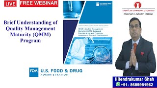 Quality Management Maturity (QMM) Program #cder #fda