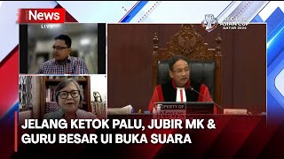 Jelang Ketok Palu MK Terkait Sengketa Pilpres, Jubir MK \u0026 Guru Besar Buka Suara - iNews Sore 20/04