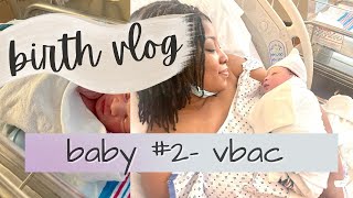 Birth Vlog 2022 | Birth Vlog Successful VBAC | Labor and Delivery Birth Vlog