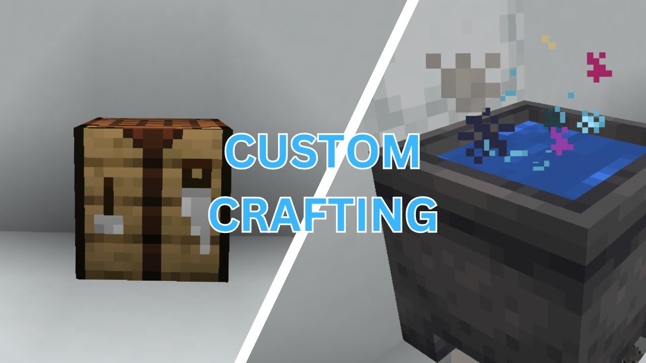 Minecraft Custom Crafting Plugin De Custom Mc Tutorial Series Ep 1