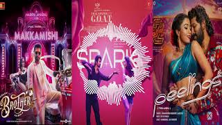 Peelings X Makkamishi X Spark - Compilation of Trending Songs #alluarjun #vijay #thalapathy #pushpa