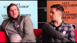 PETER COONAN and KILLIAN SCOTT Interview with the stars of GET UP AND GO \u0026 LOVE HATE