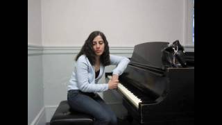 Tamar Shalvashvili plays Bach prelude \u0026 fugue C# minor Book I