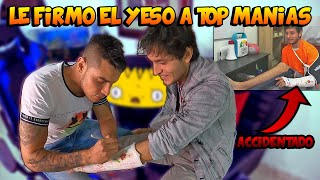 TOP MANIAS ME VISITA LUEGO DE SU ACCIDENTE - TATTO VLOGS