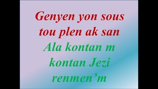 Genyen yon sous - Ala kontan m kontan