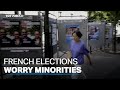 Minorities in France worried of a far-right win