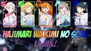 Liella! - Hajimari Wa Kimi No Sora - Color Coded (ROM/ENG/PTBR)