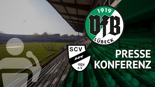3. Liga 2020/21 | 29. Spieltag | VfB Lübeck vs. SC Verl | Pressekonferenz