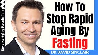 HOW TO STOP Rapid Aging By FASTING | Dr David Sinclair Interview Clips