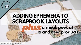 Adding Ephemera to a Scrapbook Layout | Stampin' Up!