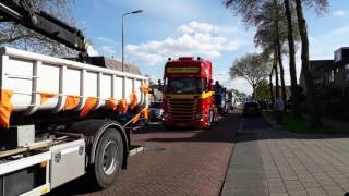 Truckersrit Hoekse Waard 2017 Koningsdag