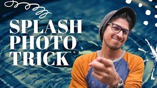 Dramatic Drink Photography Tips! Water Splash Trick #2  📷  💦