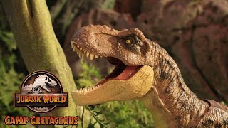 Jurassic World: Camp Cretaceous | T.Rex Tear Down | @MattelAction