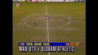 F.A. Cup Semi-Final Full Match from Sky One (Manchester vs. Oldham, 13.04.1994)