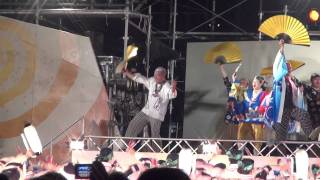 第58回よさこい祭り　【とらっく】2011年後夜祭中央公園演舞場