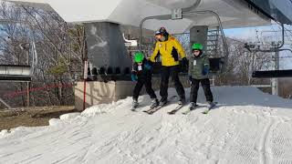 Skiing w Kids at Shawnee  (Dec 2019)