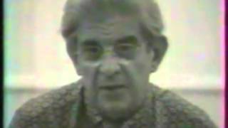 Jacques Lacan parle du langage et de l'être