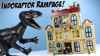 LEGO Jurassic World Fallen Kingdom Indoraptor Rampage at Lockwood Estate 2018