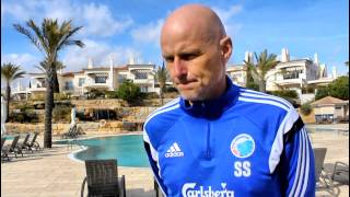 Ståle Solbakken tells The Atlantic Cup that FC Copenhagen can still win the Danish championship