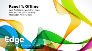 Edge Conference - Panel 1: Offline